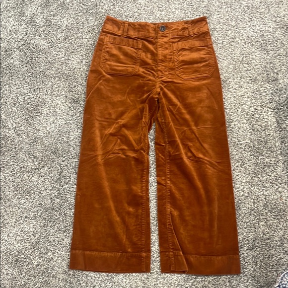 Anthropologie Pants - Meave Rust Orange Colette cords